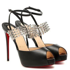 Christian Louboutin Levita Girl Spiked sz 40 NWT